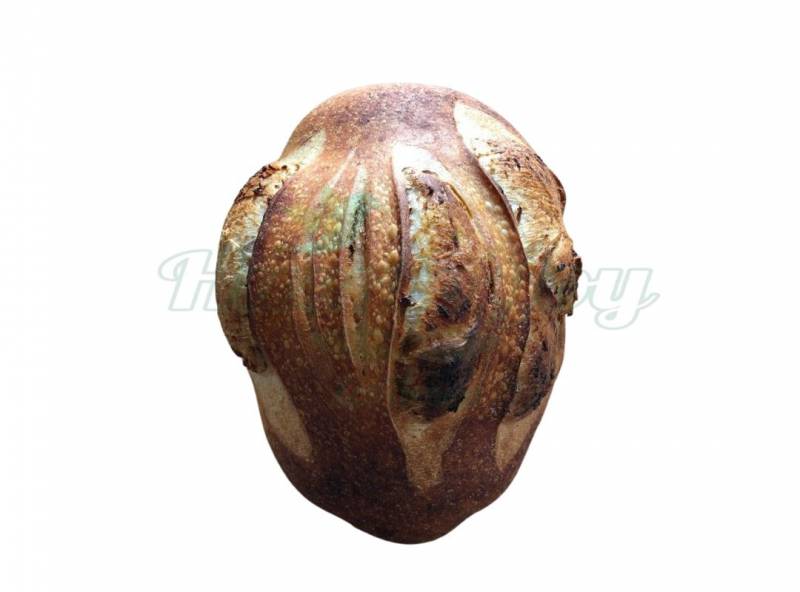 Hogaza Blanca Ajo Asado al Olivo De La Masa Madre 900g