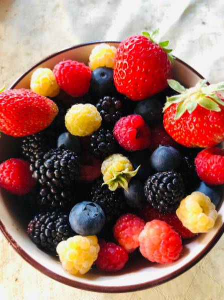 Mix de Berries Frescos Agroecológicos 500 grs