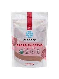 Cacao en Polvo Orgánico Manare 200g