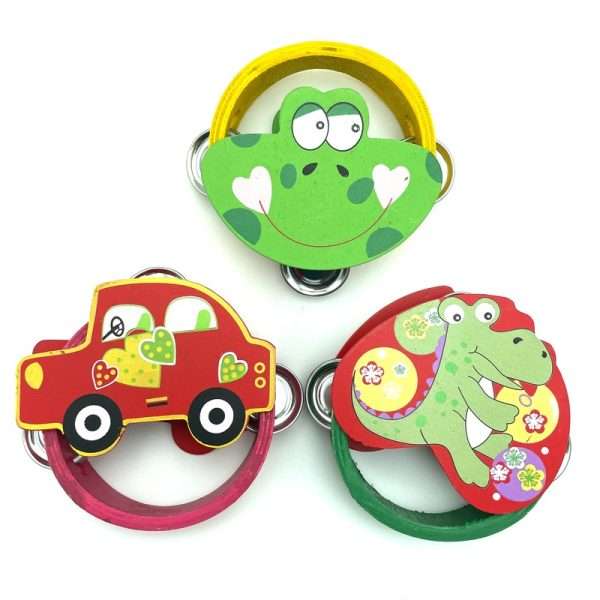 Pandero Chico Juguete Madera