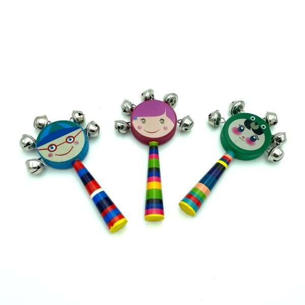 Sonajero Cascabel de Madera